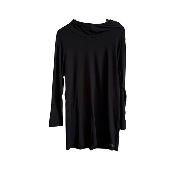 The North Face Women’s FlashDry Longline Hoodie Tunic – Black XL – Lightweight T - Picture 1 of 5